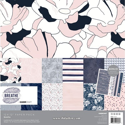 Kaisercraft - Breathe - Collection Pack  12 x 12"