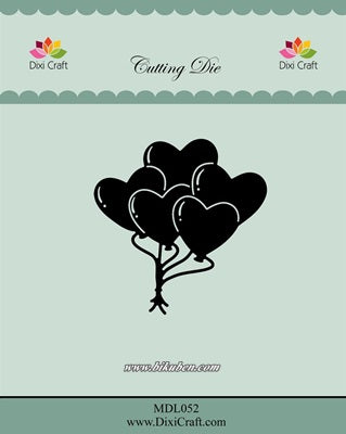 Dixi Craft - Dies - Haert Balloons