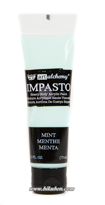 Art Alchemy by Finnabair - Heavy Body Acrylic Paints - Impasto Paint - Mint
