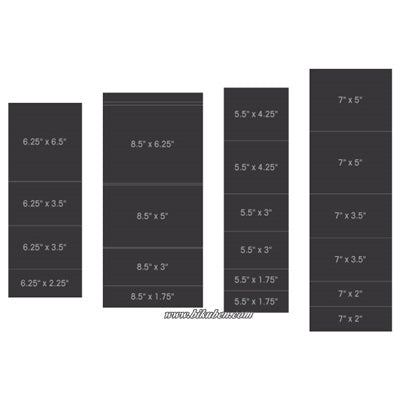 Heartfelt Creations - Pockets and Flip Inserts B - Black