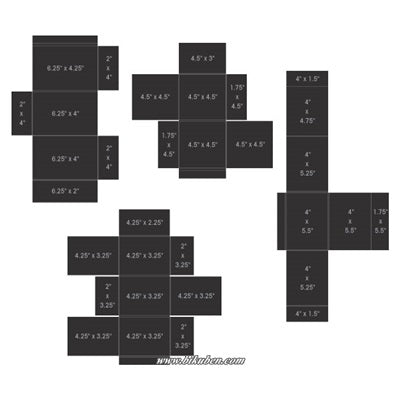 Heartfelt Creations - Pockets and Flip Inserts D - Black