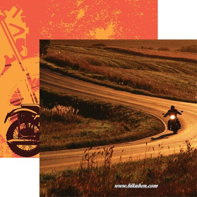 Reminisce - Easy Rider - Backroads 12 x 12"