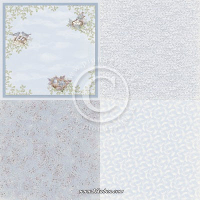Pion Design - New Beginnings - Nesting Birds - 6 x 6 TUM - 12 x 12"