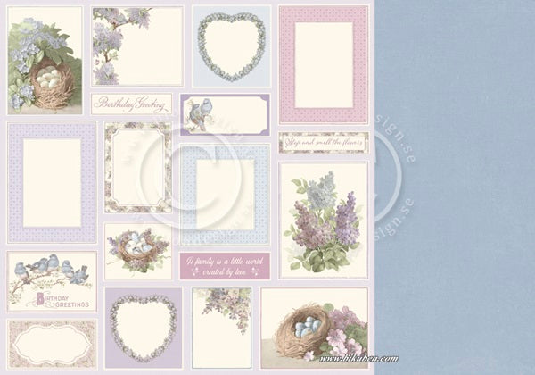 Pion Design - New Beginnings - The early Bird - 12 x 12"