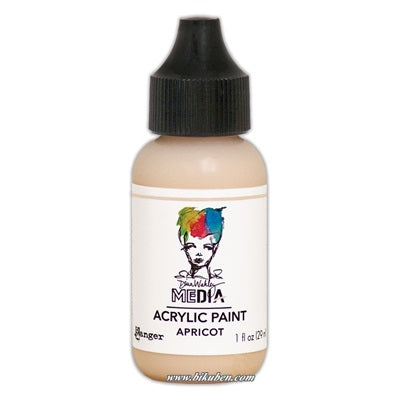 Ranger - Dina Medium Paints - Apricot - 1oz