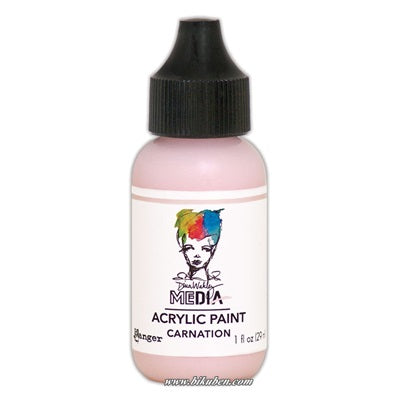 Ranger - Dina Medium Paints - Carnation - 1oz