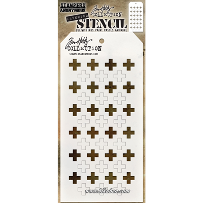 Tim Holtz - Layering Stencil - Shifter Plus