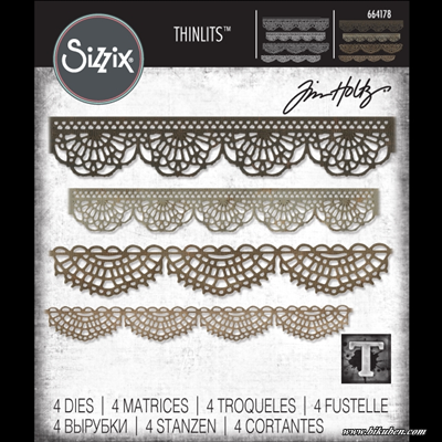 Sizzix - Tim Holtz Alterations - Thinlits - Crochet