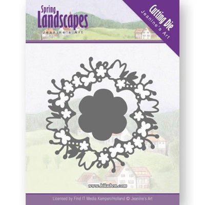 Jeanine Art - Spring Landscape - Dies - Spring Flower