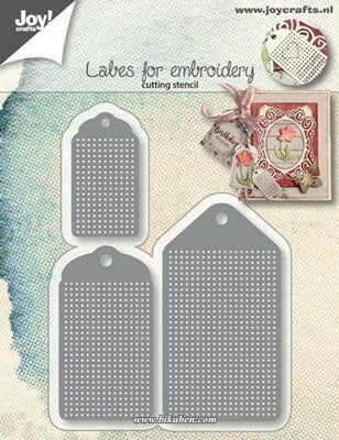 Joy! Craft Dies -  Embroidery Labels