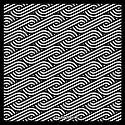 That Special Touch - Stencil - Aran Piping