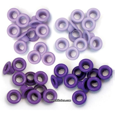 WeRMemoryKeepers: Standard eyelets - Purple