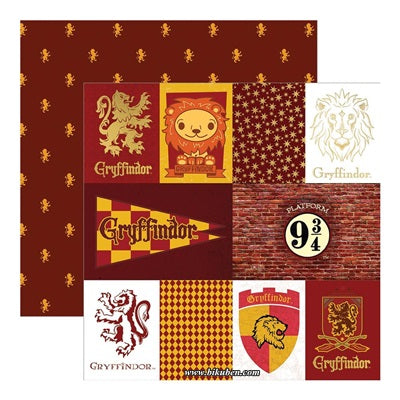 Paperhouse: Harry Potter - Gryffindor   12 x 12"
