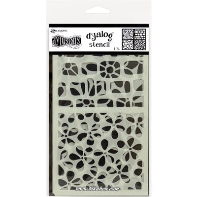 Dylusions - Dyalog Stencil - Doodle It