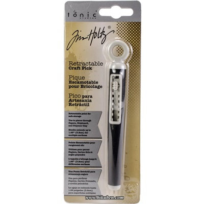 Tim Holtz:  Retractable Craft Pick - Black