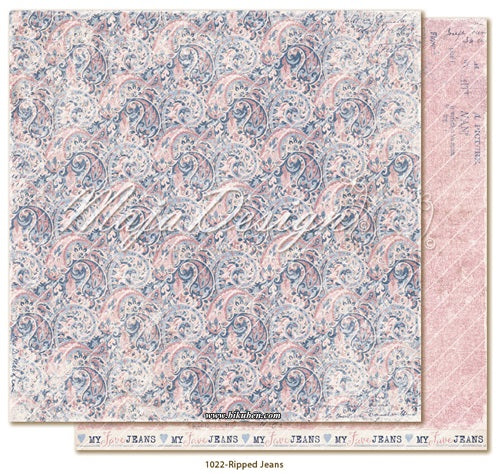 Maja Design - Denim & Girls - Ripped Jeans   12 x 12"