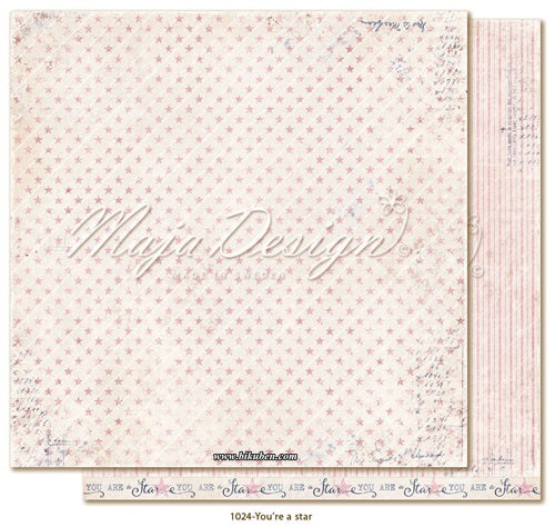 Maja Design - Denim & Girls - You're a Star  12 x 12"