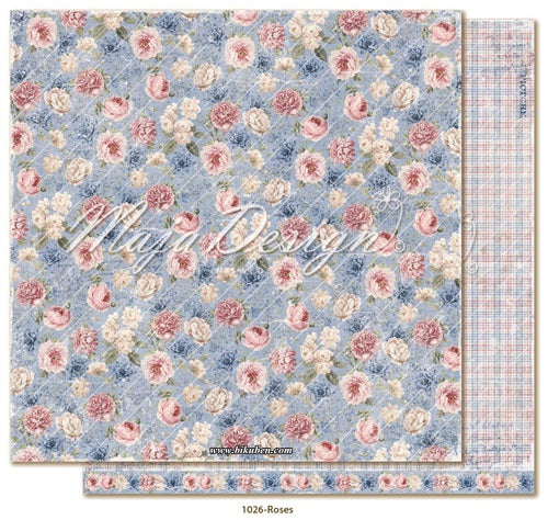 Maja Design - Denim & Girls - Roses  12 x 12"