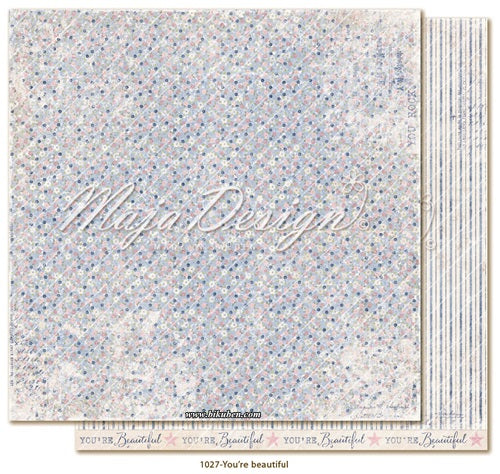 Maja Design - Denim & Girls - You're Beautiful  12 x 12"