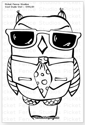 Picket Feance - Clear Stamp - Cool Dude