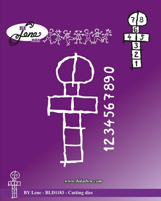 By Lene Design - Dies - Hopstotch