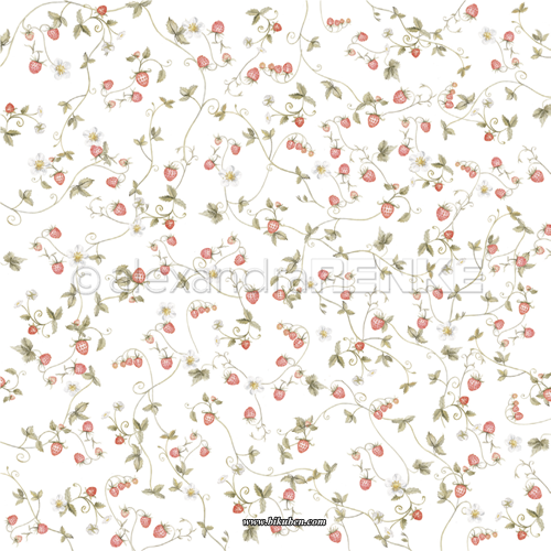 Alexandra Renke - Wild Strawberry Wines 12x12"