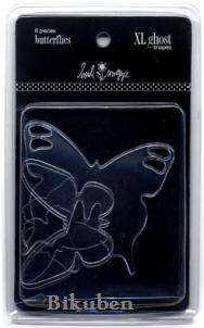 Heidi Swapp: XL Ghost Shapes   BUTTERFLIES