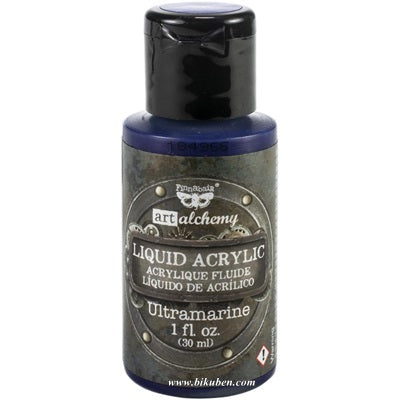 Art Alchemy By Finnabair - Liquid Acrylic - Ultramarine