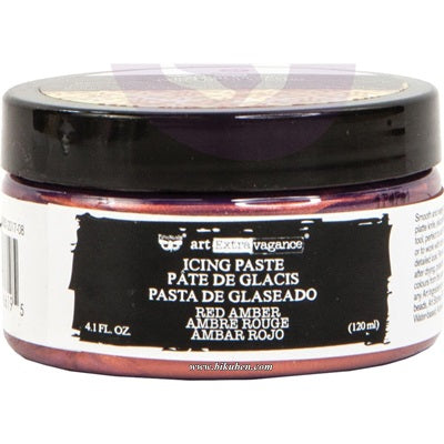 Prima - Art Extravaganza by Finnabair - Icing paste - Red Amber