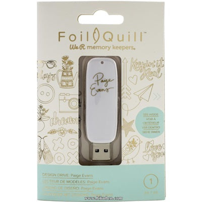 WRMK - Foil Quill - USB Drive - Paige Evans