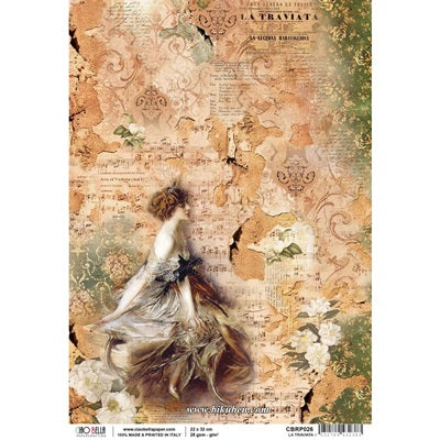 Ciao Bella - La Traviata - La Traviata - Rice Paper A4