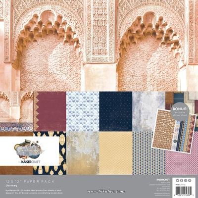 Kaisercraft - Journey - Collection Pack  12 x 12"