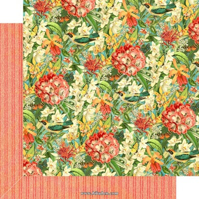 Grapich 45- Lost in Paradise - Labyrinth 12 x 12"