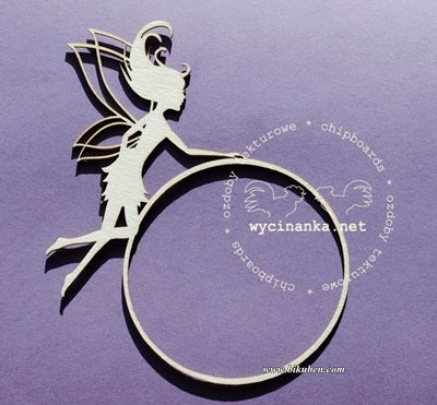 Wycinanka - Chipboard - Fairy