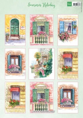 Marianne Design  - Summer Holiday - Utklippsark