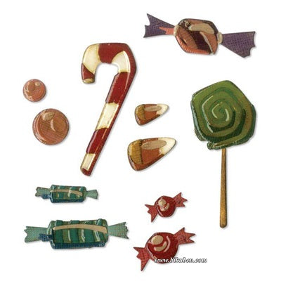 Sizzix - Tim Holtz Alterations - Thinlits - Sweet Treats