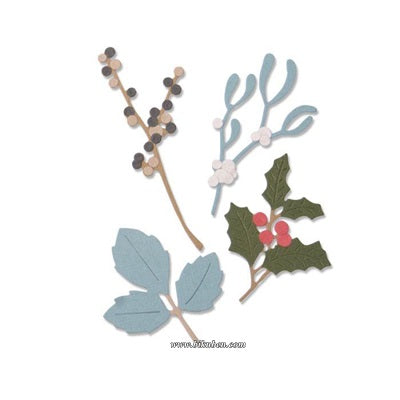 Sizzix - Thinlits - Winter Leaves