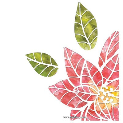 Tim Holtz Alterations - Thinlits - Poinsettia Pieces