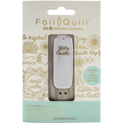 WRMK - Foil Quill - USB Drive - Kelly Creates