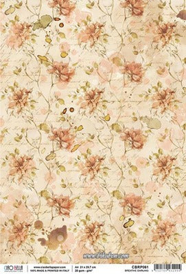 Ciao Bella - The Muse - Breathe Darling - Rice Paper A4