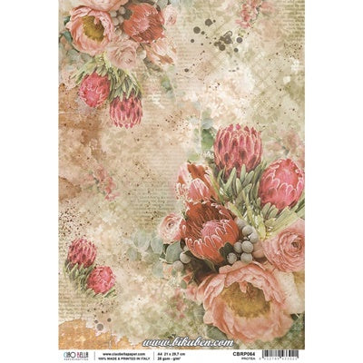 Ciao Bella - The Muse - Protea - Rice Paper A4
