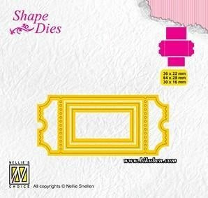 Nellie Snellen - Shape Dies - Ticket