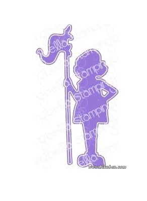 Stamping Bella - Dies - Tiny Townie - Girl Scout