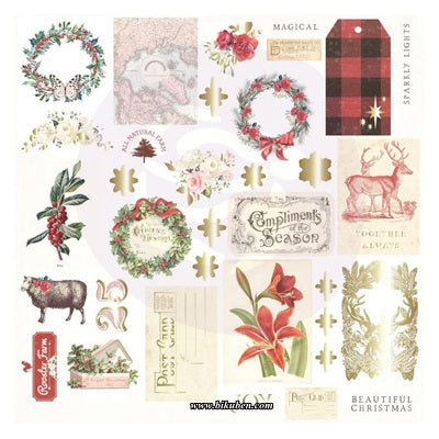 Prima - Christmas in the Country - Die Cuts Ephemera
