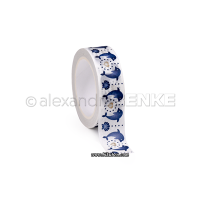 Alexandra Renke - Washi Tape - Maritim - Dolphin