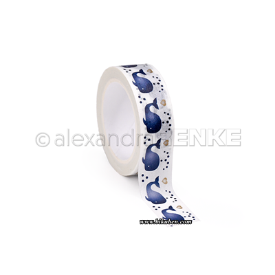 Alexandra Renke - Washi Tape - Maritim - Whale