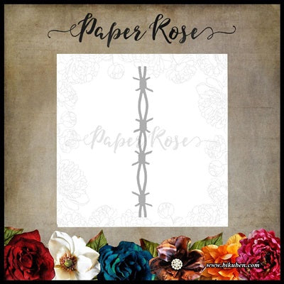 Paper Rose - Dies - Barbed Wire, chunky