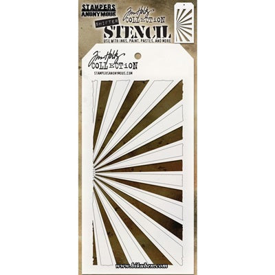 Tim Holtz - Layering Stencil - Shifter Rays