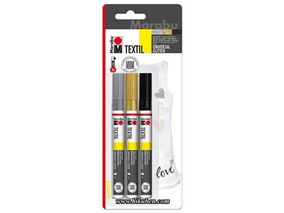 Marabu - Textil Painter - Glitter set