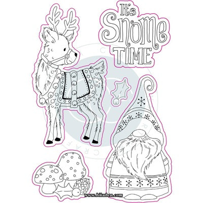 Craft Consortium - Snome Time - Clear Stamps